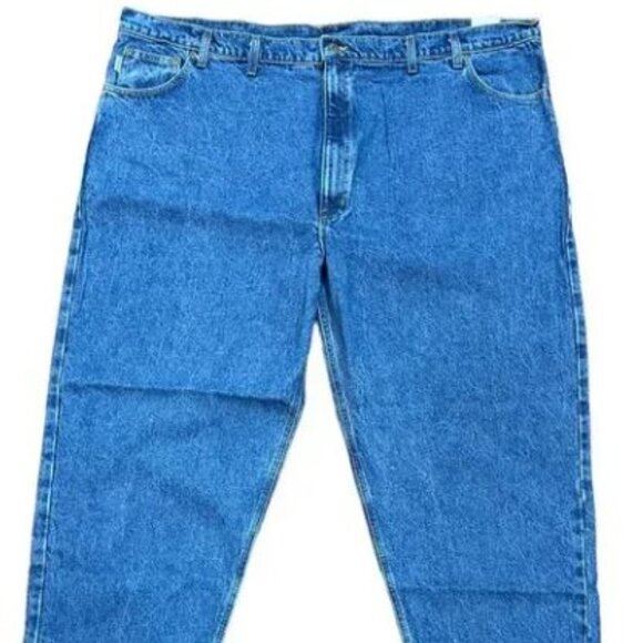 NWT Carhartt Men’s Relaxed Fit Tapered Leg Jeans | Men's Size 54x32, Women's 28 - Picture 1 of 6